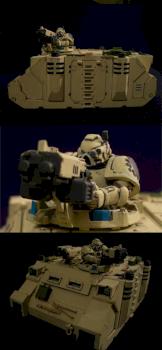 Space Marine Rhino by anushavan