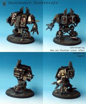 Black Templars Dreadnought - Deathwatch Veteran by Tagsta