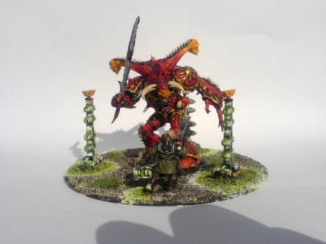 Khorne Daemon Prince by Scibs