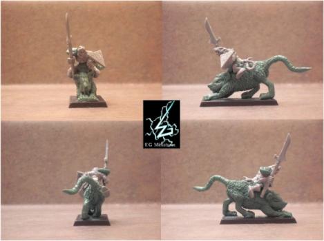 Skaven Rat Rider (sculpt) by Spaar