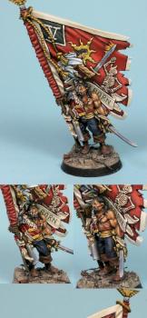 Vostroyan Standard Bearer - for Paint Aid GD UK by Orb