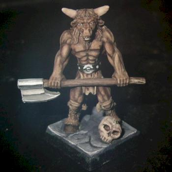 Minotaur (WIP) 2 by Vallan