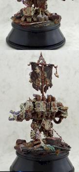 F/W Nurgle Dreadnought on Plinth by singularity