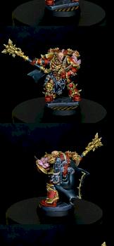 Chaos Space Marine Chosen Champion by kameleon