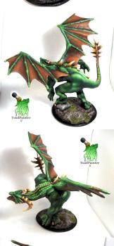 Green Drake by Toadpainter