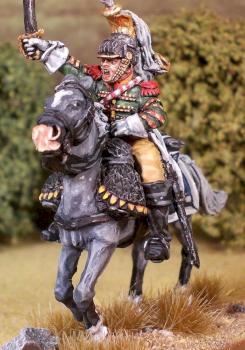 French Cuirassier Trumpeter in 28mm by Whitbydave