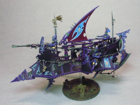 Dark Eldar Ravager (Updated) by Renny27