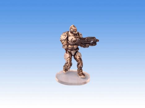 Mantic Deadzone Enforcer Soldier by Boston Miniature