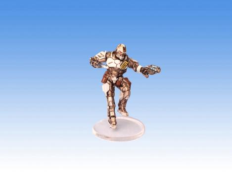 Mantic Deadzone Enforcer Sergeant by Boston Miniature