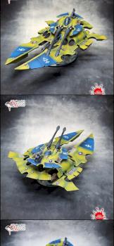 Eldar Iyanden Scorpion Superheavy Tank by Darkritual