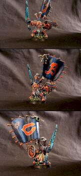 Space Boar Dwarf Grey Hunter Captain by HodRod