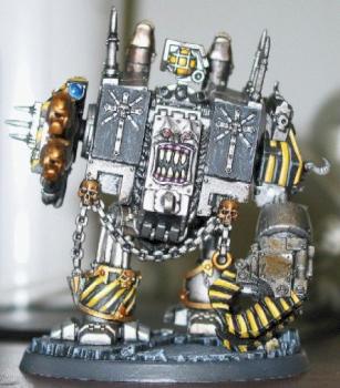 Praxis - Iron Warriors Dreadnought by Jassiah99