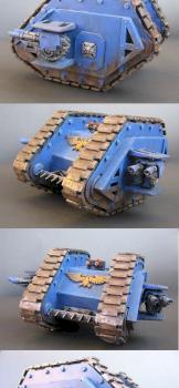 Ultaramarines Land Raider MKI by kabaddon