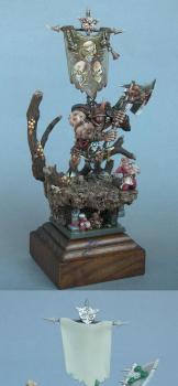 Contagio Lord of Nurgle - Green - Bronze at Italian GD 2011- by Raffaele Stumpo