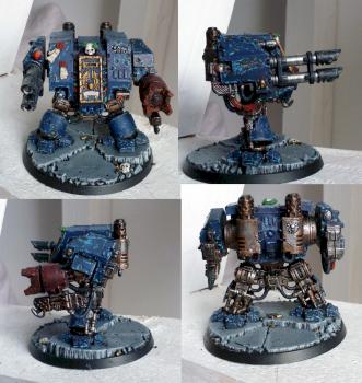 Crimson Fist Dreadnought by Conium Maculatum