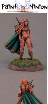 Amazon Female Warrior from Elmore Masterworks Set #4 by PaintMinion