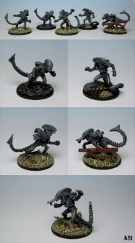 15 mm Xenomorphs by No Such Agency