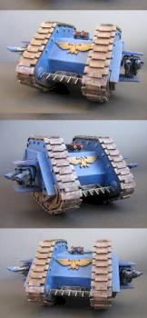 Ultramarines Land Raider Mark I by kabaddon