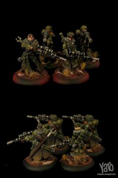 Khador Widowmakers by yaro