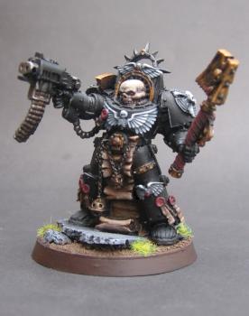 Space Marines Terminator Chaplain by kabaddon