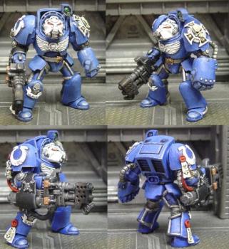 ultramarine terminator flame thrower by buffnerd