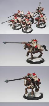 Project Rainy Day Khador Uhlan Leader by spooktalker