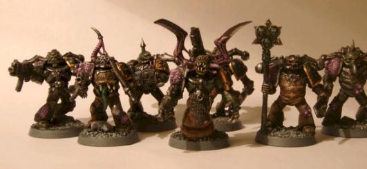 Black Legion Plague Marines by Carnivore