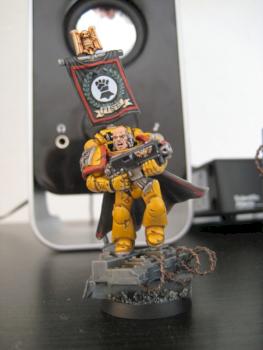 Imperial Fist Commander by pacmanman