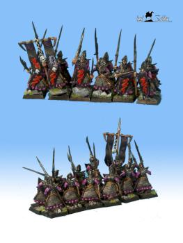 Dark elf spearmen by PeJot