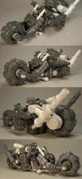 Ork Custom Warbike by puremon