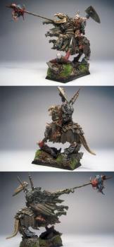 MANNFRED VON CARSTEIN ON NIGHTMARE by Miniatures Art Team by goblin1980