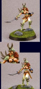 CMON Contest 15 - Female Anti-Paladin from Dark Sword Miniatures by Scoot da Poot