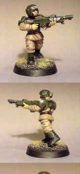 Cadian Guardsman by Springbok