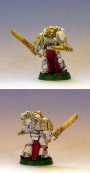 Space Marine Veteran Sergeant by Ace Bronson