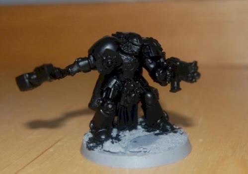 Space Marine Commander Conversion WIP by ninja7army