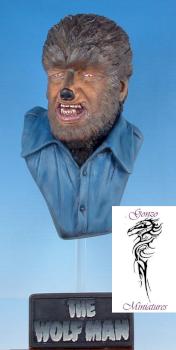 Wolfman Bust by gonzo miniatures