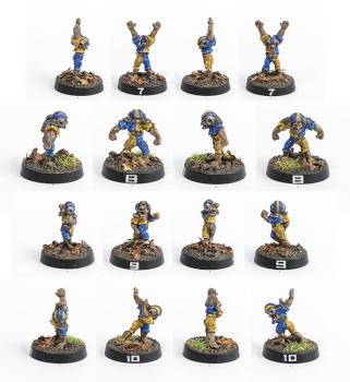 Blood bowl snotlings by Jude