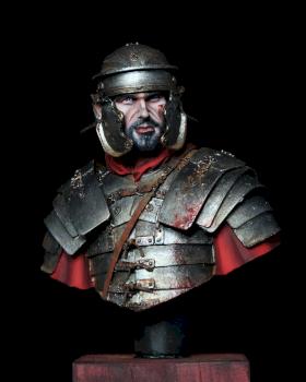 Roman legionarius bust by duskfrost