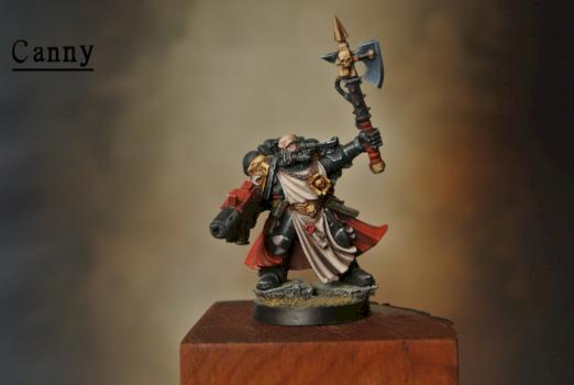 Black Templar Sergeant by Canny