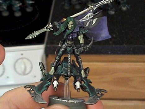 dark eldar Baron Sathonyx by steve cox