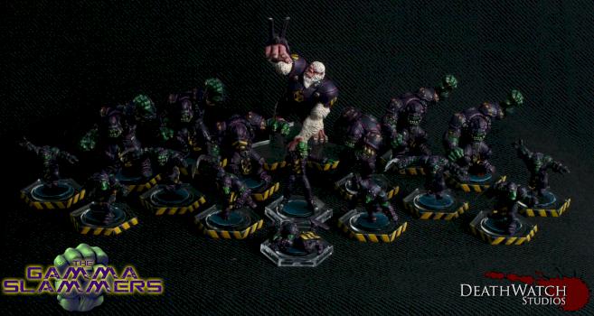 Dreadball - Gamma Slammers Marauder Team by Inq Tiberius