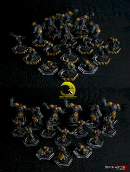 Dreadball - Badmoon Bombers Marauder Team by Inq Tiberius