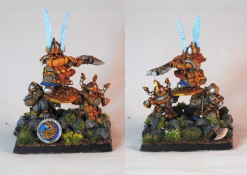 Dwarf Lord on shield by Azgaroth