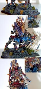 Warriors of Chaos Khorne Lord on Juggernaut by mdmdmmd