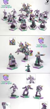 United Unicorn Dreadball Team by Wondercat