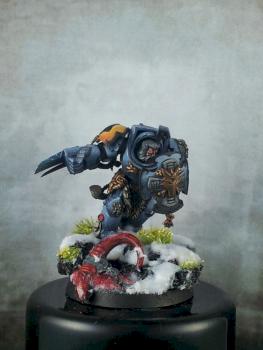 Wolf Guard in Terminator Armour by TalonRaven