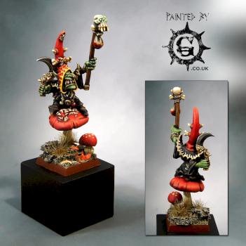 Nadsack, Night Goblin Shaman Lord by Painted By-g