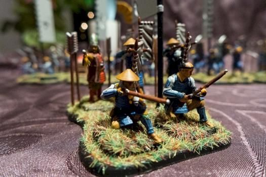 Ashigaru Arquebusiers - Samurai Battles by Zvezda by Sultan Xerxes