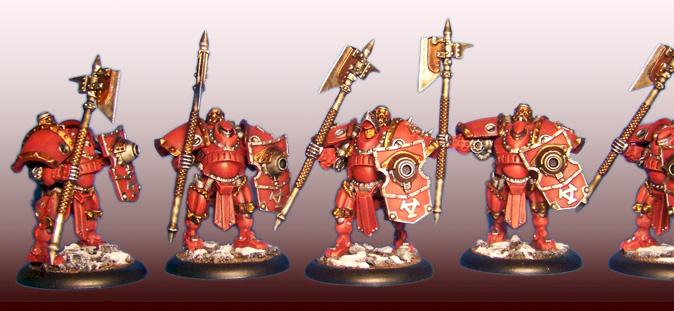 Man-O-War Shocktroopers (Warmachine - Khador) by Ravandil