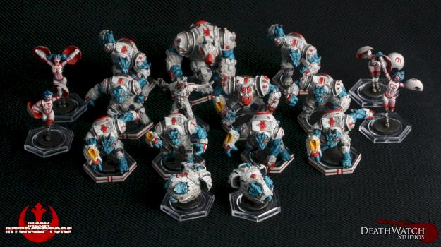 Dreadball - Incom Interceptors Teraton Team by Inq Tiberius